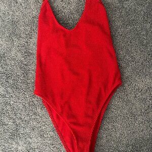 Red bodysuit by Good American - Size 12